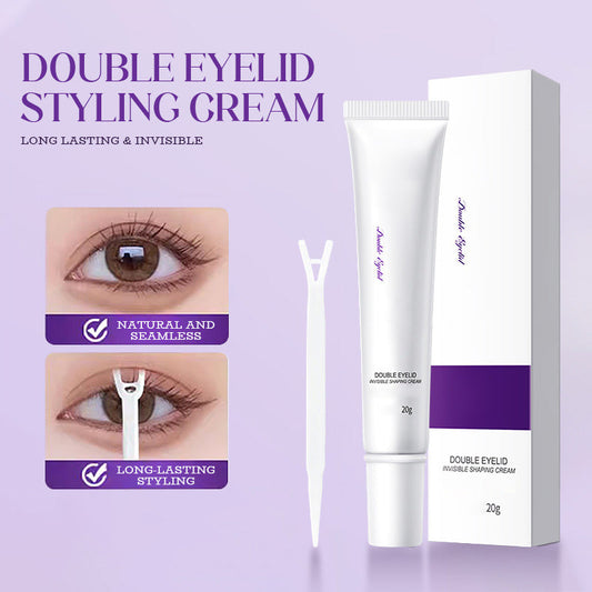 Long-lasting and invisible styling cream for the double eyelid