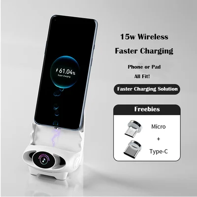 Wireless fast charger for ministol multifunctional phone holder-7