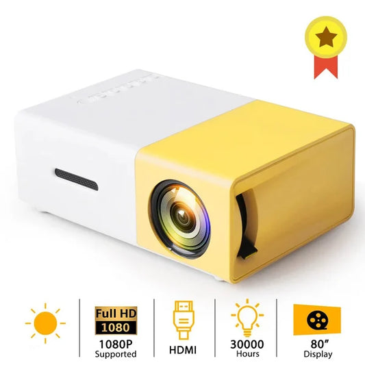 Mini Portable HD Projector: Clear Vision, Anywhere!