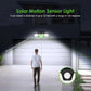 Solar 3-Heads Wall Light With Sensor Lighting Function