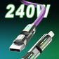 🎁 240W⚡4-in-1 High-Speed Transfer Fast Charging Cable