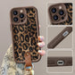 🎁Leopard Print Case for iPhone with Lanyar