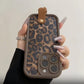 🎁Leopard Print Case for iPhone with Lanyar
