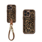 🎁Leopard Print Case for iPhone with Lanyar