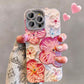 Cute Oil Painting Flowers Phone Case Set for iPhone Series