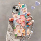Cute Oil Painting Flowers Phone Case Set for iPhone Series