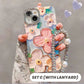 Cute Oil Painting Flowers Phone Case Set for iPhone Series