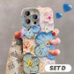 Cute Oil Painting Flowers Phone Case Set for iPhone Series