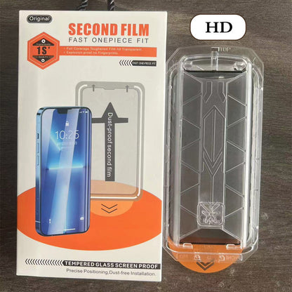 📱Screen Protector -Fingerprint-proof Dust Free Without Bubbles