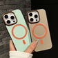 Macaron Color Magnetic Phone Case for iPhone Series