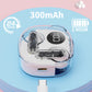 HiFi Noise-Cancelling Bluetooth Earbuds with Transparent Charging Case