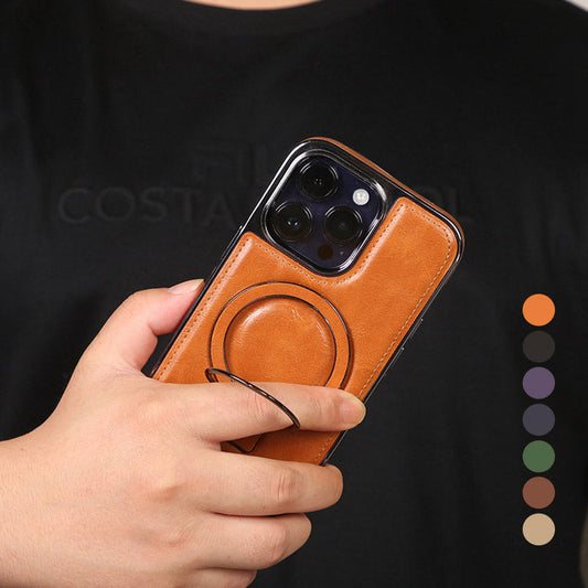 Luxurious PU leather Phone Case for iPhone 11-15 Series