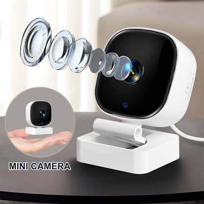 📡 50% DE RÉDUCTION !🔥Caméra de Sécurité Sans Fil avec Audio Bidirectionnel - Vision Nocturne HD, Détection de Mouvement et Alerte en Temps Réel 🏠🔒